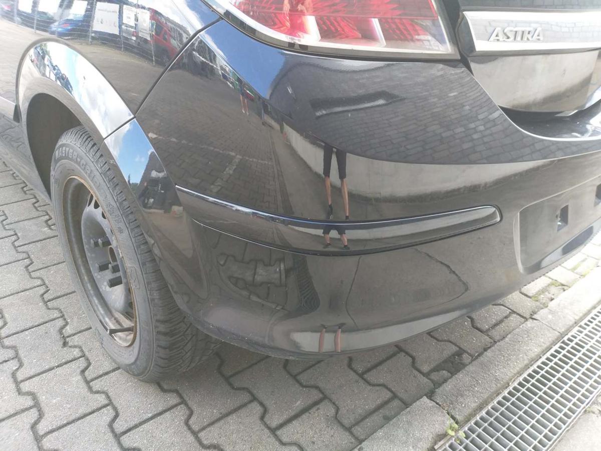 Opel Astra H GTC original Stoßstange Stossfänger hinten Z20R Saphirschwarz Coupe Bj.2006